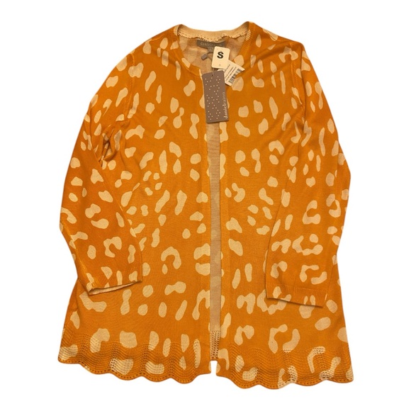 Daniel Rainn Sweaters - Daniel Rainn Orange and Cream Kids Jacket